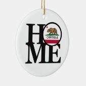 HOME Capitola CA Keramisch Ornament (Rechts)
