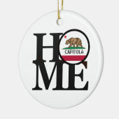 HOME Capitola CA Keramisch Ornament (Links)