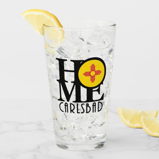 HOME Carlsbad NM Glas (Voorkant ijs)