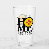 HOME Carlsbad NM Glas (Voorkant)