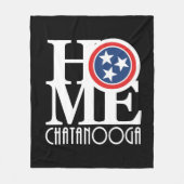 HOME Chatanooga Fleece Deken (Voorkant)