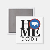 HOME Cody Wyoming Magneet (Voorkant / Achterkant)