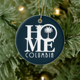 HOME Columbia South Carolina Keramisch Ornament