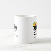 Home Cultivé Tournesols Cute Camion Coffee Mug (Centre)