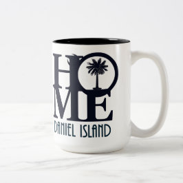 HOME Daniel Eiland 15oz Tweekleurige Koffiemok