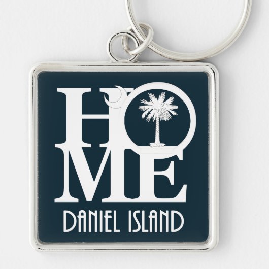 HOME Daniel Island South Carolina Sleutelhanger (Voorkant)