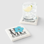 HOME De Funiak Springs Florida Stenen Onderzetter (Zijkant)