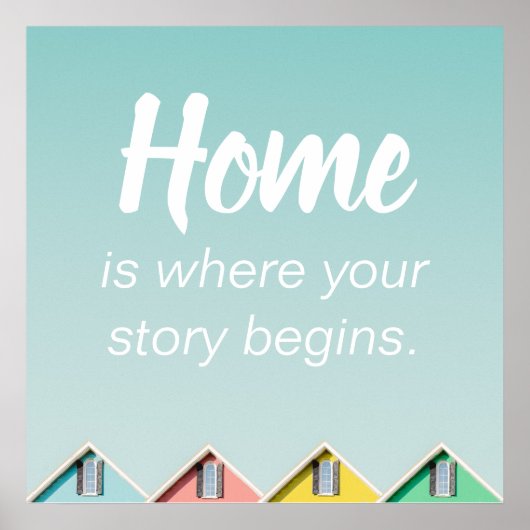 Home De groep telt Homebody offertes op Poster (Voorkant)