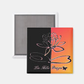 Home Decor Accents Sunrise Coral Magneet (Voorkant / Achterkant)