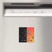 Home Decor Accents Sunrise Coral Magneet (Insitu (Vaatwasser))