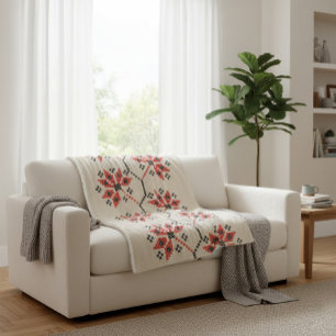 Home Decor geïnspireerd op folk Sherpa Deken