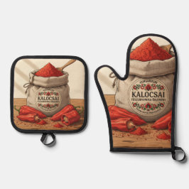 Home Decor, Küchenhelfer, Topflappen und Handschuh Ovenwant & Pannenlap Set