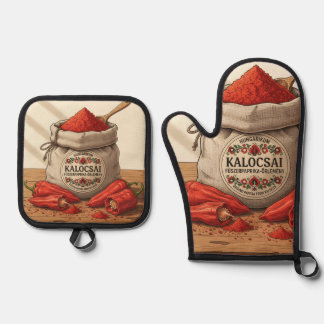 Home Decor, Küchenhelfer, Topflappen und Handschuh Ovenwant & Pannenlap Set