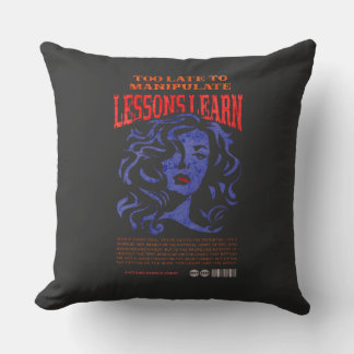 HOME DECOR MANIPULATE LESSONS LEARN THROW PILLOW  KUSSEN