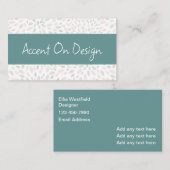 Home Design en Staging Services Visitekaartje (Voorkant / Achterkant)