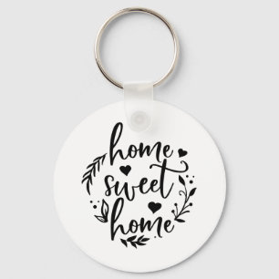Home Design Home Sweet Home Home Sleutelhanger