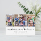 Home | Drie foto's verplaatsen Aankondiging (Staand voorkant)