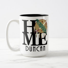HOME Duncan Oklahoma 15oz Tweekleurige Koffiemok