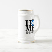HOME Edinburgh Scotland Beer Stein Bierpul (Voorkant rechts)
