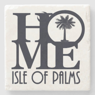 HOME-eiland Palms Stenen Onderzetter
