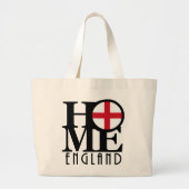 HOME England Grote Tote Bag (Voorkant)