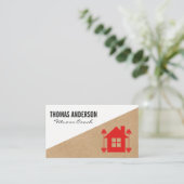 Home Fitness Logo Visitekaartje (Staand voorkant)