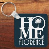 Home Florence, South Carolina Sleutelhanger (Voorkant)