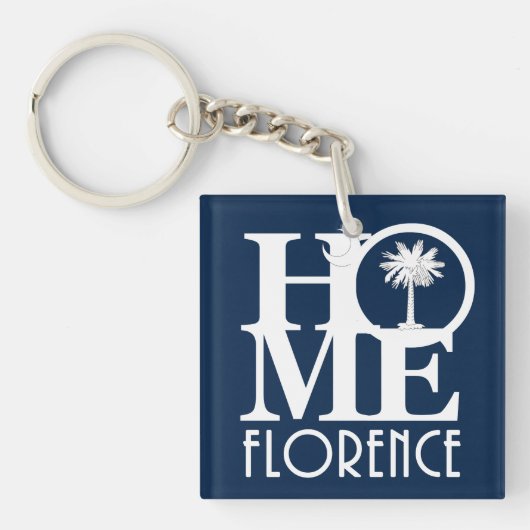 HOME Florence South Carolina Sleutelhanger (Voorkant)