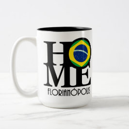 HOME Florianópolis Tweekleurige Koffiemok