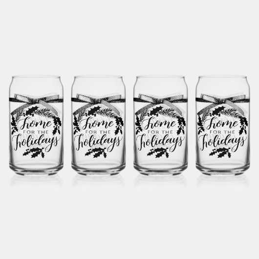 'Home for the Holidays' Drinkware Set (Recto)