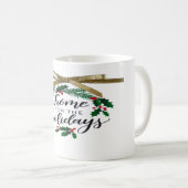 'Home for the Holidays' Mug (Devant droit)