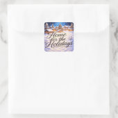 'Home for the Holidays' Stickers (Sac)