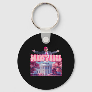 Home Funny Trump Daddys komt naar huis 2024 Sleutelhanger
