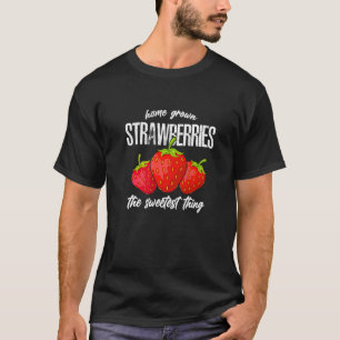 Home Gekweekte Aardbeien  Aardbei Meisje T-shirt
