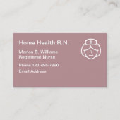 Home Gezondheid Geregistreerde verpleegkundige Visitekaartje (Voorkant)
