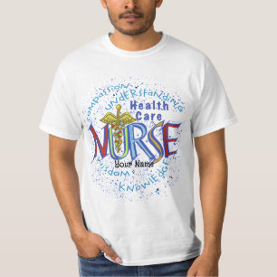 Home Gezondheidszorg Verpleegster Motto T-shirt