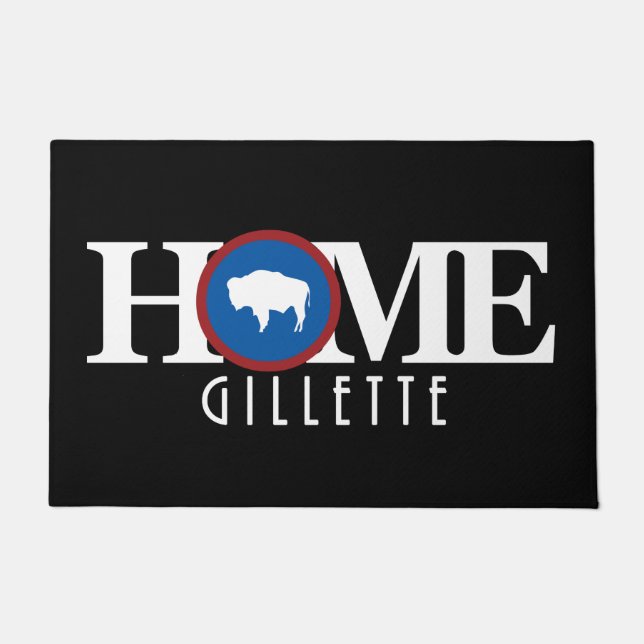 HOME Gillette Wyoming Deurmat (Voorkant)