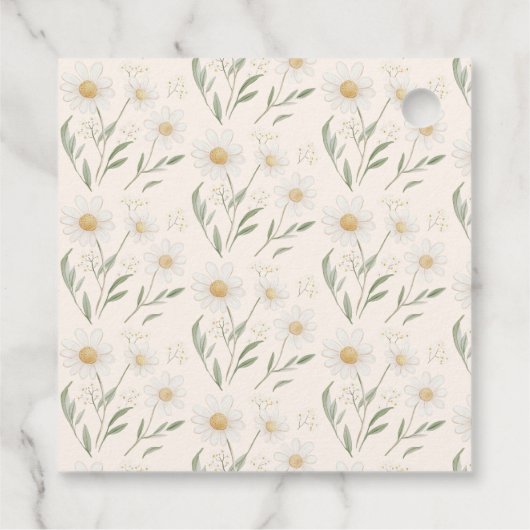 Home Grown Cutie Baby shower Bedankjes Labels (Achterkant)