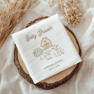 Home Grown Cutie Baby shower Servet