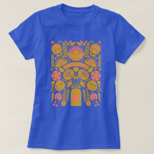 HOME GROWN FLOWERS T-SHIRT-LADY MEDIUM T-SHIRT