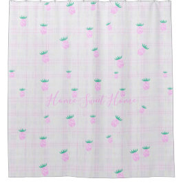 Home Grown Pineapples Douchegordijn