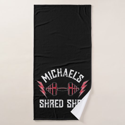 Home Gym Gewicht Opheffen Gepersonaliseerde Fitnes Badhanddoek (Badhanddoek)