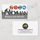 Home Hammer Handyman Signage Visitekaartje (Voorkant / Achterkant)