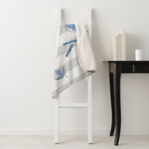 Home Harmony Veelkleurige Kleine Sherpa Deken