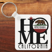 HOME Healdsburg California Sleutelhanger (Voorkant)
