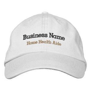 Home Health Aide Casquette brodé   Nom commercial
