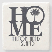 HOME Hilton Head Island Stone Onderzetter (Voorkant)
