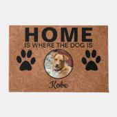 Home Hond Kat Liefhebber Deurmat (Voorkant)