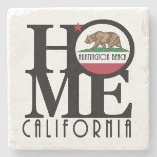 HOME Huntington Beach Stenen Onderzetter