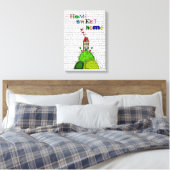 Home-illustratie Canvas Afdruk (Insitu (Slaapkamer))